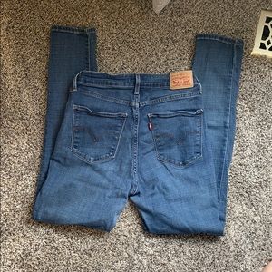Levi’s high rise skinny jeans